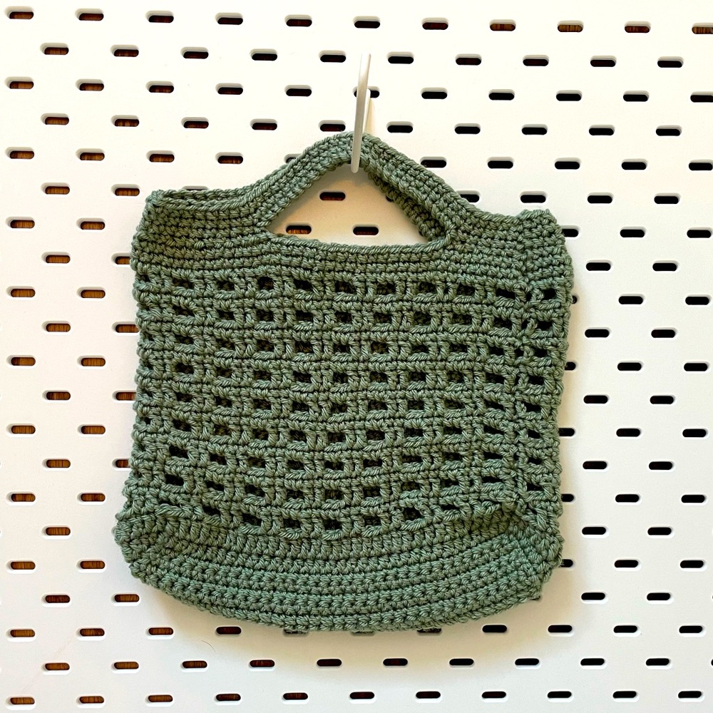 Crochet bags - perfect for groceries or light errands!